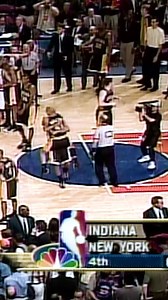Déjà vu. The 2000 Eastern Conference Finals celebration after we beat the Knicks in six. | Indiana Pacers