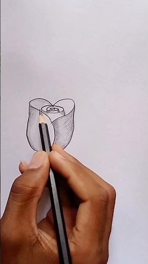 🌹 Comment Dessiner une Rose Facilement | Tuto Dessin Simple et Beau