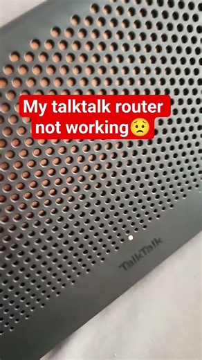internet router not wirking#talktalk#amber#flash
