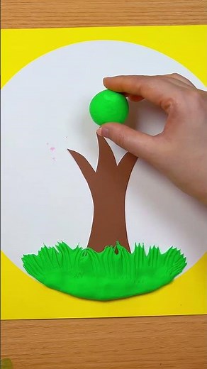 Simple Crafts🖼 - Learn to Make a Beautiful Handmade Painting in 20 Seconds