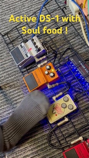 Boss DS1+EHx Soul Food #effectpedals #guitarpedals #bosseffects #Ehx