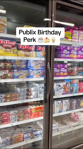 One of the BEST birthday perks around - make sure youre signed up for Club Publix if you shop there. Zero cost Cake or Ice Cream 💗🎂🙌🏾🍦. #publix #publixbirthday #publixcouponing #publixhaul #birthdayperks #birthdaycake #publixgroceries