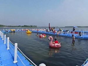 [Hot Item] Floating Dock for Motorboat Berth - Durable Plastic Pontoon Water Platform