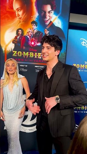 The ZOMBIES4 premiere was THE place to be 💙 DisneyChannel