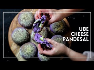 Trending Ube Cheese Pandesal | How to make Soft Ube Cheese Pandesal Recipe | The Hanging Rice
