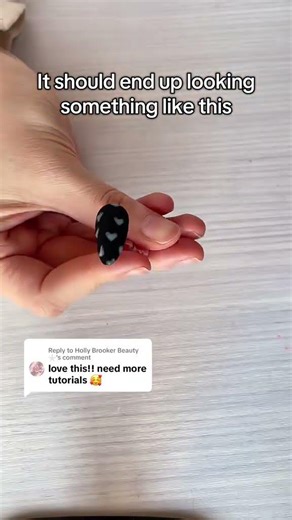 Trending “love hearts” nail tutorial!❤️ #nailtutorial #nailart #nailinspo #nails #nailtech