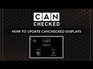 How to Update CANchecked MFD28 & MFD32 Gen2 Displays