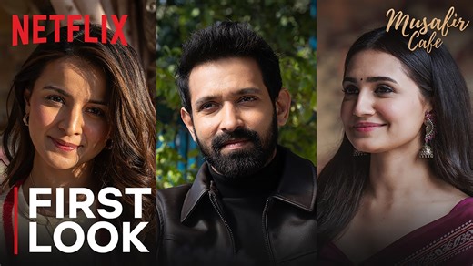 Musafir Cafe - Official First Look Streaming Only On Netflix 2026 |© 2026 Netflix Creators: Sharanya Rajgopal Actors: Vikrant Massey, Vedika Pinto, Mahima Makwana, Adil Hussain, Rajeev Siddhartha, Anubha Fatehpuria, Loveleen Mishra, Sadiya Siddiqui Genre: Romance Chander and Sudha feel an undeniable pull, but fate keeps them apart. Their brief love sparks Chander's journey to Musafir Cafe and eventually to Preeti. #OfficialFirstLook #FirstLook #MusafirCafe #Season #TVSeries #Netflix #SRGFXMovieT
