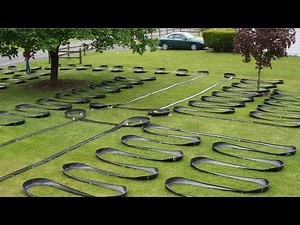 World's Longest Hot Wheels Sizzlers Fat track - car on track