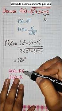 Learn to derive a root #math #derivatives #differentialcalculus
