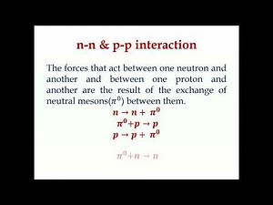 Meson theory of Nuclear forces# Nuclear Physics#