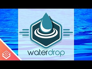 Inkscape for Beginners: Create a Flat Water Drop Logo
