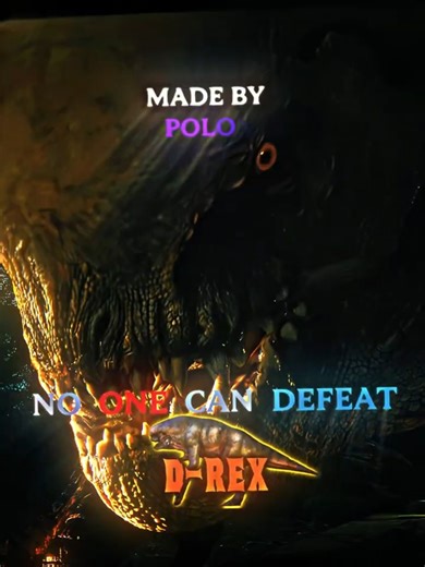 The one can defeat d-rex | #jurassicworld #jurassicpark #debate