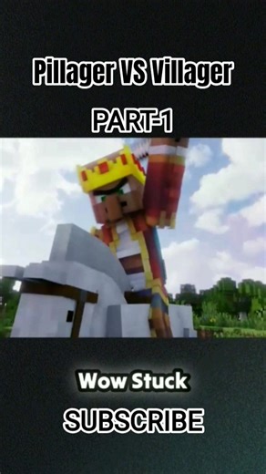 Pillager's VS Villager's | PART-1 #minecraft