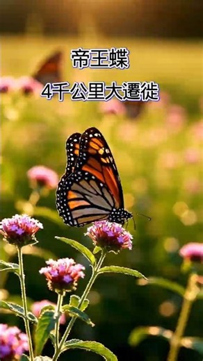 帝王蝶4000公里大遷徙，4‑5代接力飛行的導航之謎