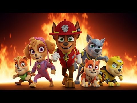 🔥🚒 Marshall’s Fire Power Mega Save! 🐶🔥 | Epic Firefighter Rescue Mission! 💦✨