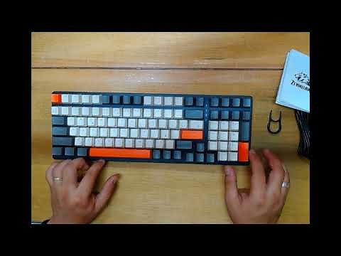 ZIYOU LANG - TECLADO MECANICO K3 RGB - ASMR *UNBOXING* | Guillerwoo_95