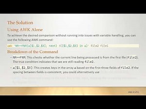 How to Use AWK for Negative Regular Expression Matching with Variables in Bash Scripts