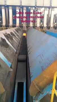 Coke oven Cake charging Process||Coal to coke making process||