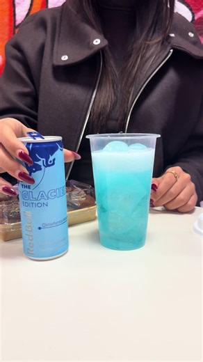 Délicieuse redbull framboise givrée à découvrir