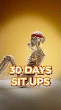 What Happens When You Do 100 Sit Ups For a MONTH?