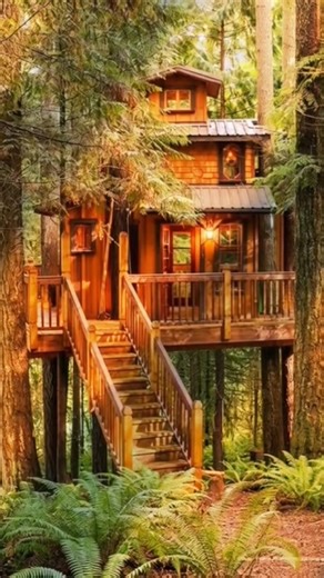 BEAUTIFUL TREE HOUSE #treehouse #housedesign #shortsvideo #shorts