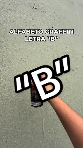 Alfabeto graffiti A ao Z - Letra A #graffiti #spray