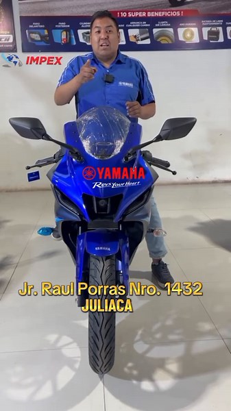 ¡Llegó Yamaha a Juliaca! Descubre la R15 y más