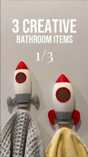 Bathroom upgrades, but 3D printed 🛁✨ #3dprinting #sparkxi7