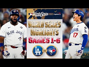 The Dodgers and Blue Jays are heading to World Series Game 7! 😱 (Highlights from Games 1-6!)