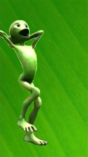 Dame tu cosita Green alien dance 🥹#dance #funny #dametucosita #shortsfeed
