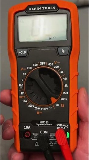 Understanding Resistance Measurements with a Multimeter #shorts