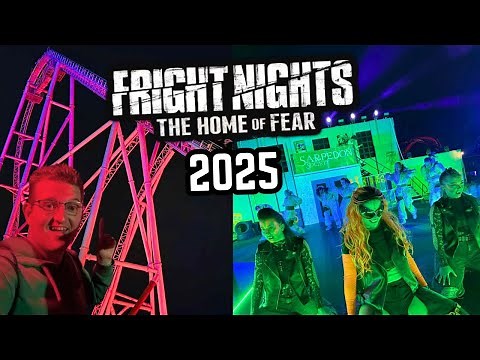 Thorpe Park FRIGHT NIGHTS 2025 Vlog - INSIDE ALL Scare Mazes!