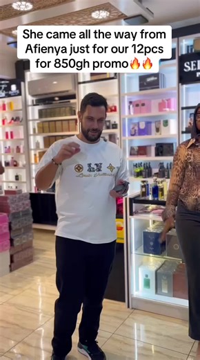 Exclusive Perfume Offer: 12 Pieces for 850 GHC in Ghana