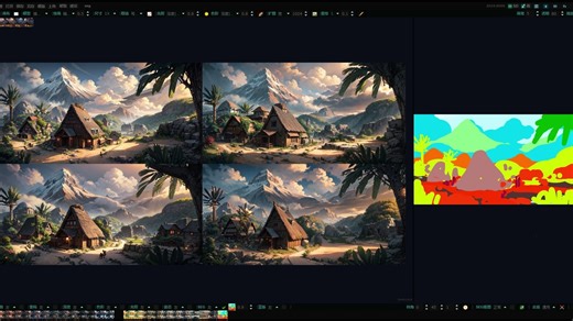 PANG_SEG-PS插件一键转SEG图