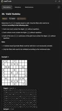 Day-36/100 Valid Sudoku | LeetCode 36 | HashSet Approach | JS Solution #btech #coding #leetcode