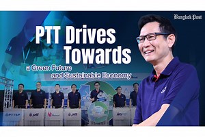PTT Drives Towards a Green Future and Sustainable Economy