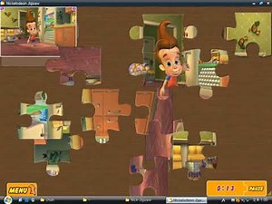 Nickelodeon Jigsaw : Jimmy Neutron (Windows game 2003)