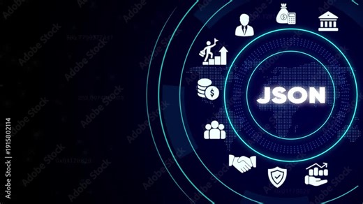 J S O N data exchange format for web development and software JSON software programming coding