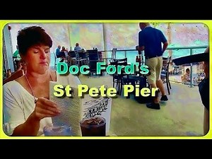 Scenic Escape: St. Pete Pier & Dining at Doc Ford's Rum Bar & Grill with Tampa Bay Views 🌊🍹