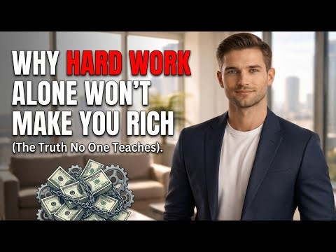 Why Hard Work Alone Won’t Make You Rich (The Truth No One Teaches)
