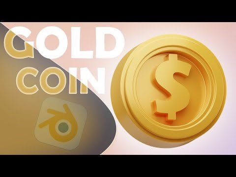 Blender 3D How to Make Realistic Gold Coin in Blender Beginners Tutorial