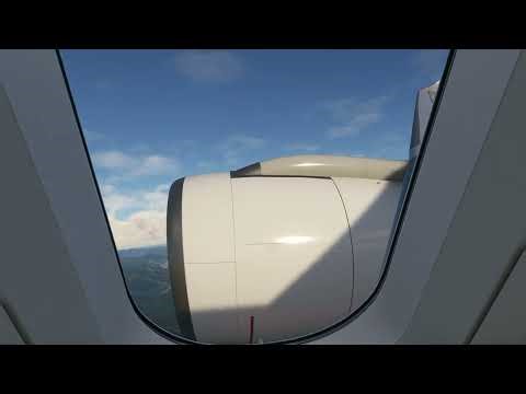 Hong Kong Take Off Airbus A330-900 [Engine View]