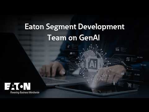 Eaton distributed infrastructure: GenAI and its architectural impacts for channel partners
