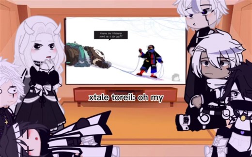 Xtale react to underverse 0.7 (Part 1) credits in the description Original