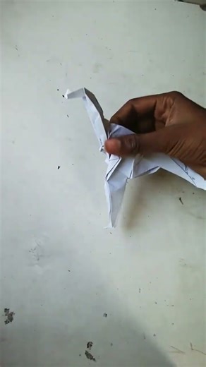How to make origami Dinosaur in second Magic #magic