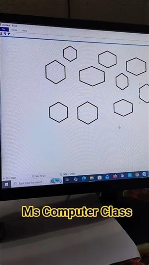 #ms #computer #class #painting the #drowing #image