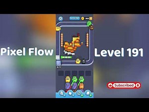 🎮 Pixel Flow Level 191 Walkthrough | Go Answer 🧩✨