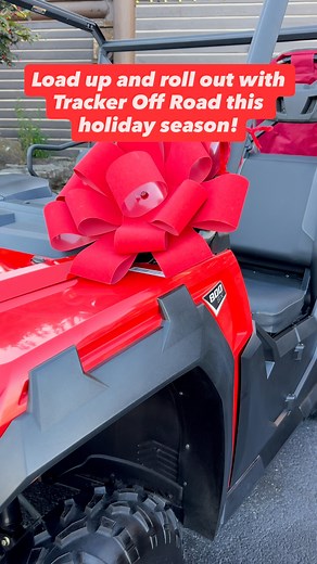 Take on every trail this holiday with the 800 SX! Its generous bed space has plenty of room to hold and haul all of your gear, so you can focus on the adventure ahead! | Tracker Off Road