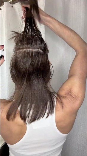 Remove tape in extensions with me. #tapeinextensions #tapeins #hairextensions